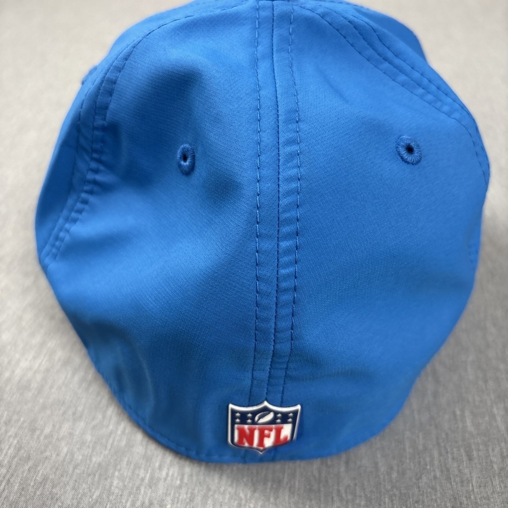 Detroit Lions New Era 39Thirty Medium_Large Size Side Line Collection Blue Color - Picture 5 of 10